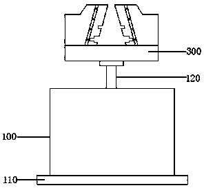 Synthetical stiffness testing device for servo valve armature assembly