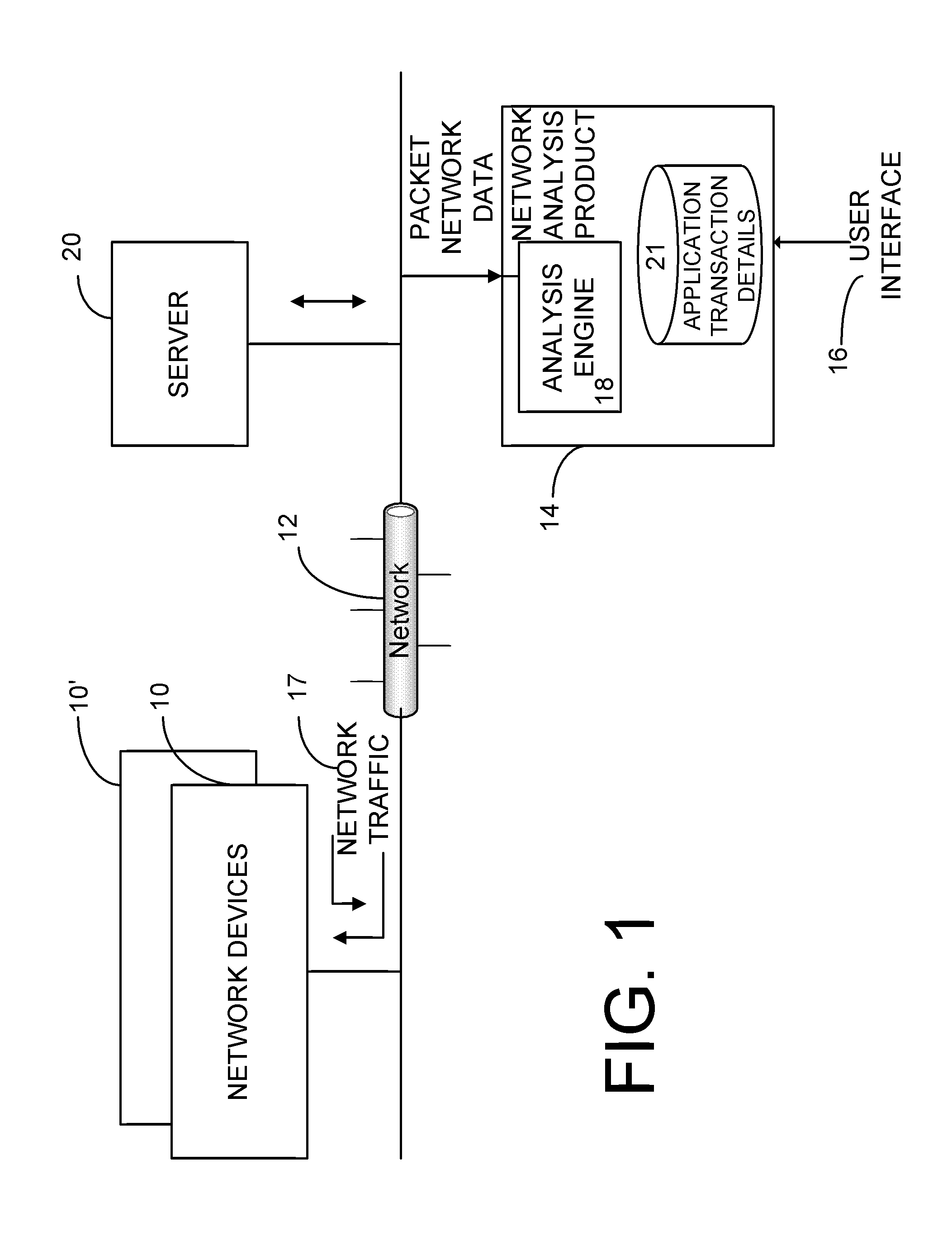 Method and apparatus for the discrimination and storage of application specific network protocol data from generic network protocol data