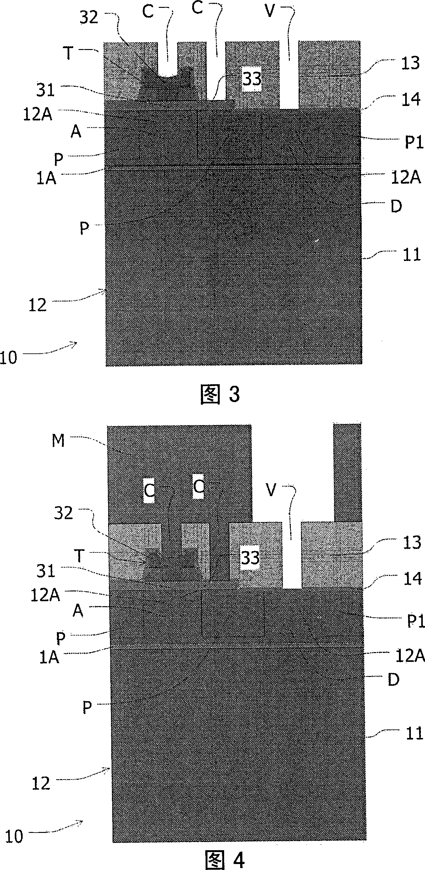 Semiconductor device and method of manufacturing such a device