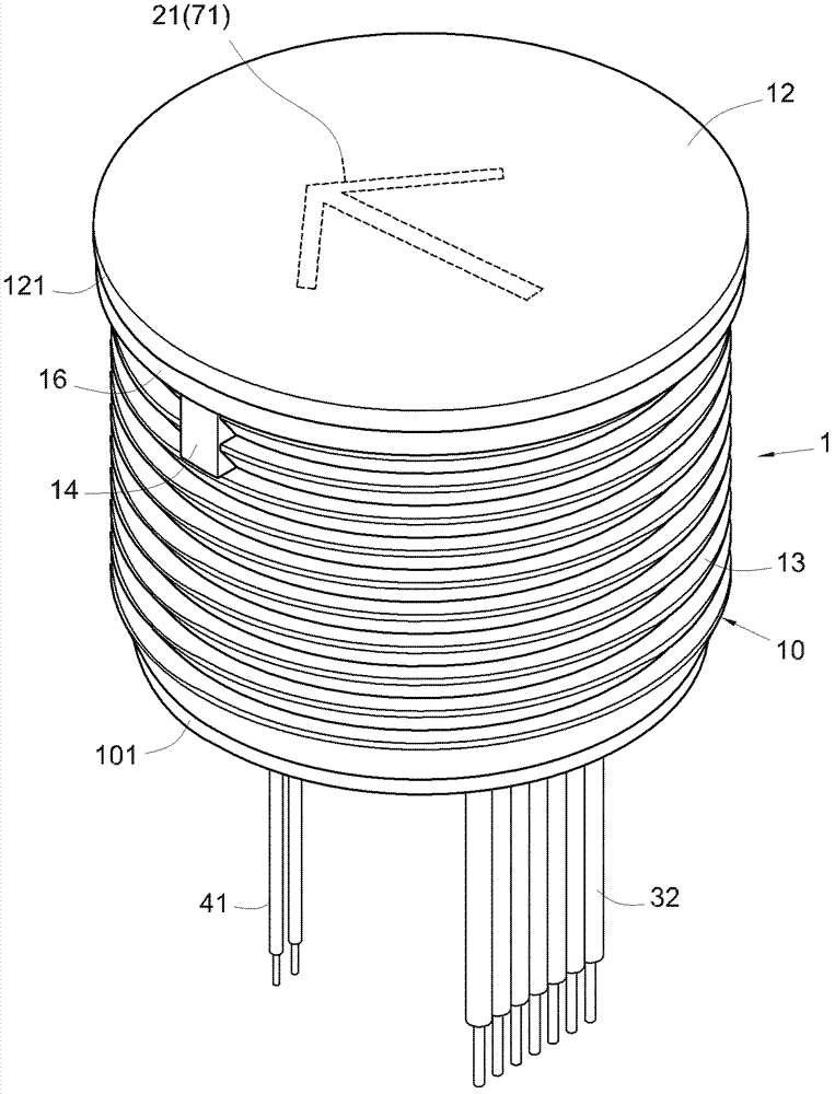 Switch opening and closing vibrating alert device