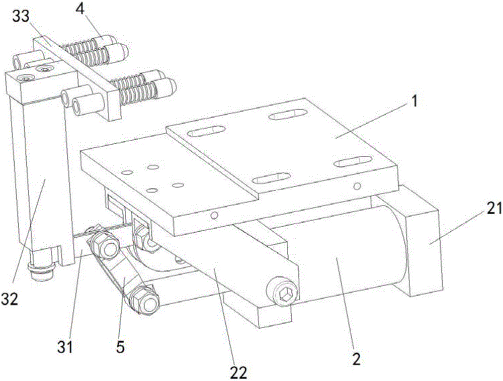 Base-plate grounding device of high-voltage mutual inductor