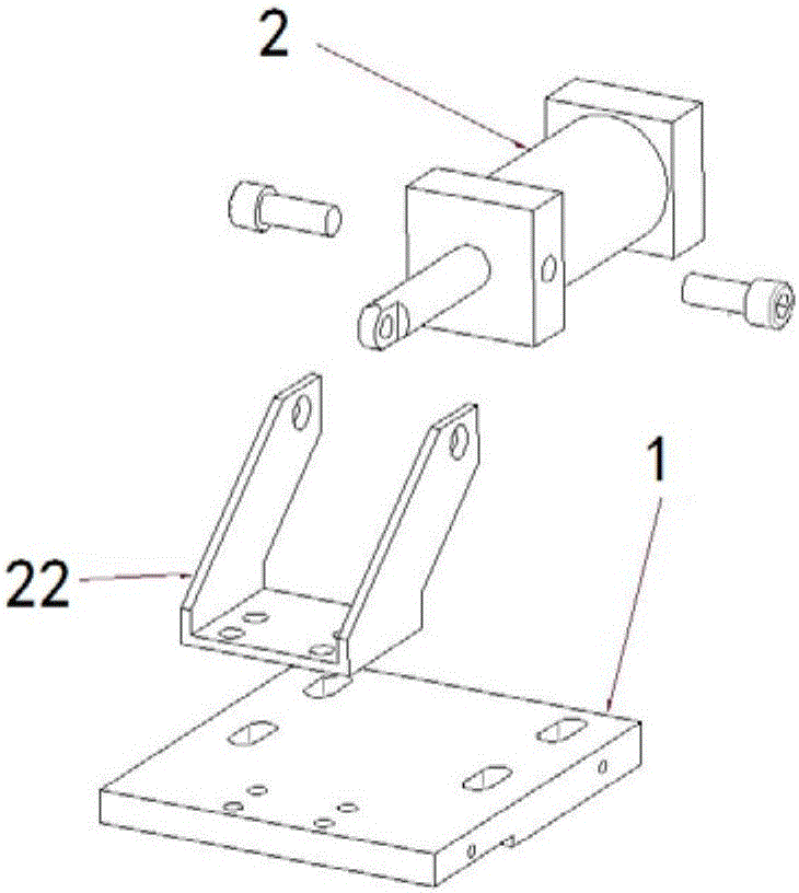 Base-plate grounding device of high-voltage mutual inductor