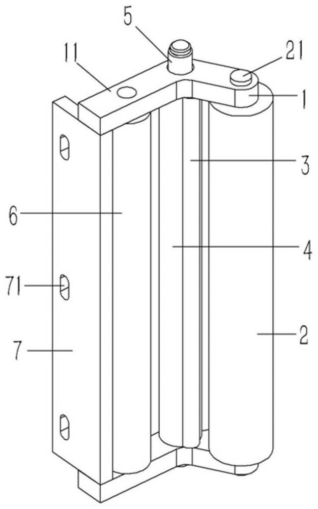 A guide wheel cutting mechanism on a film wrapping machine