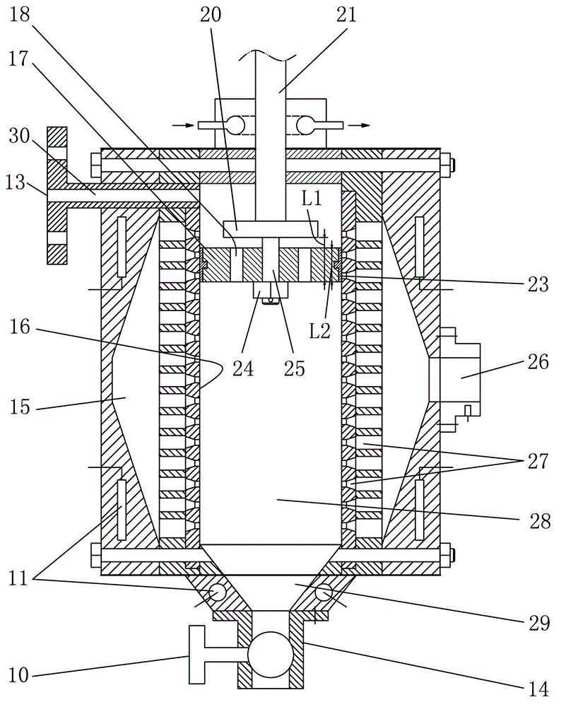 Extrusion filter