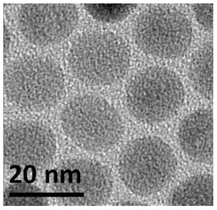 A preparation method of a multi-band absorbing near-infrared sunlight dye-sensitized solar cell photoanode material