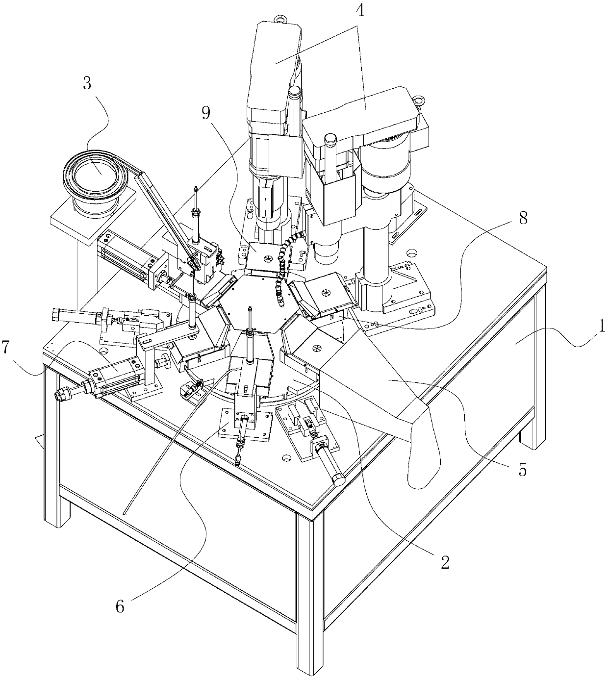 Full-automatic chamfering machine