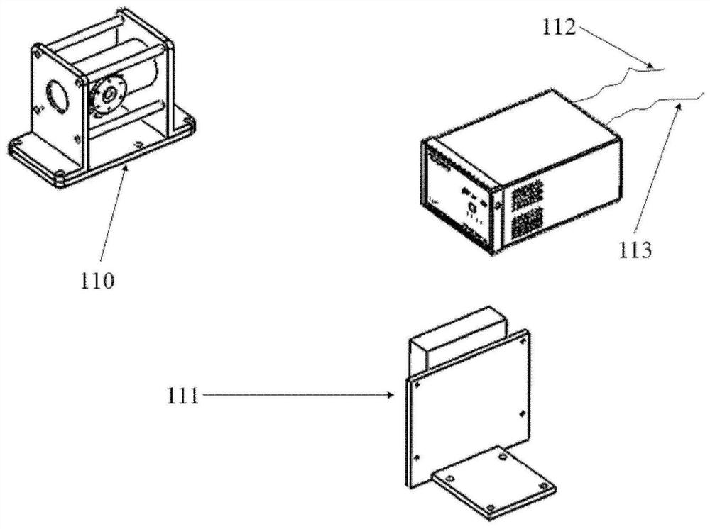 Near-infrared two-zone fluorescence tomography system