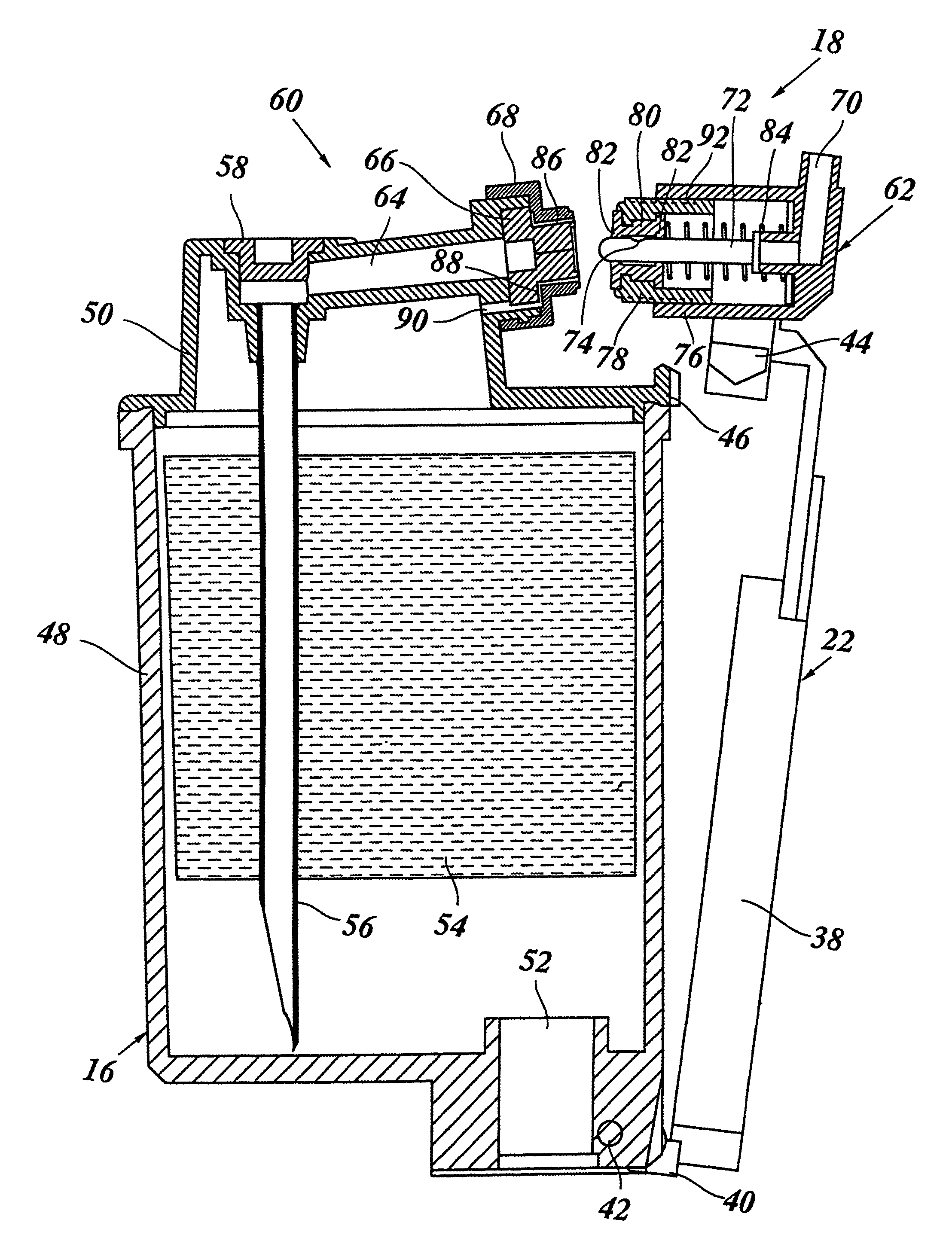 Ink supply system for an ink jet printer