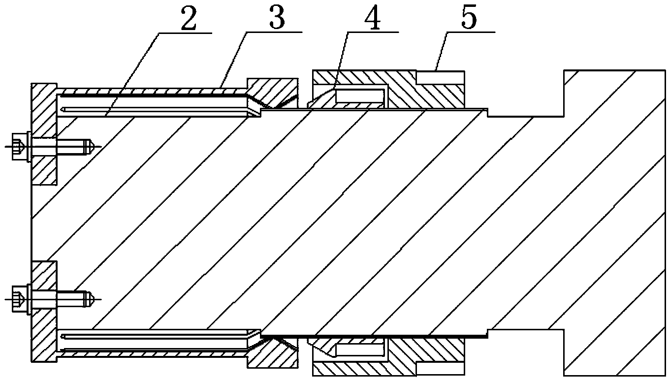 Tool for processing cylindrical workpiece