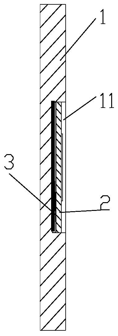 Expanded connection structure assembly for heat sinks