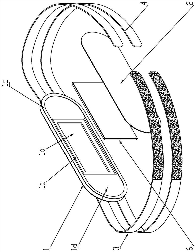 Self-shaping elastic medical bandage for general surgery