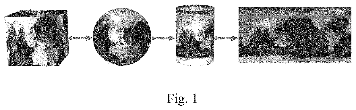 Real-time generation method for 360-degree VR panoramic graphic image and video