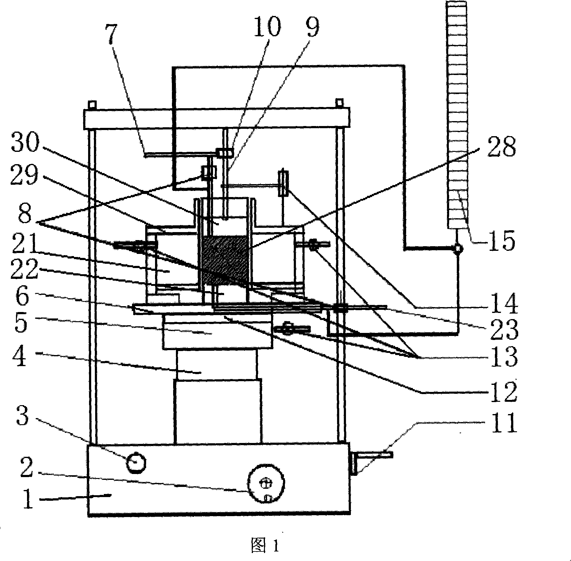 Triaxial independent loading pressure chamber structure true triaxial apparatus