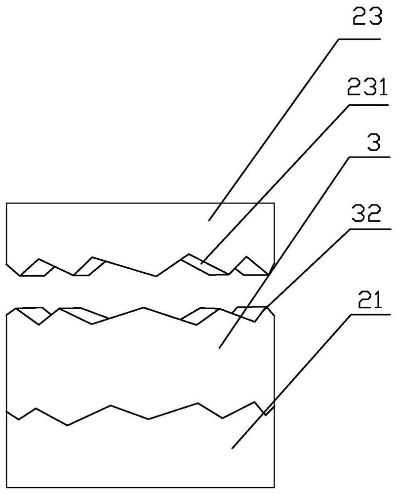 Post-cast strip independent support convenient to disassemble