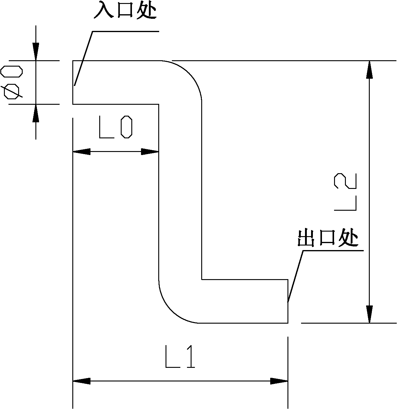 Control method for precision processing of micro-flow path abrasive flow based on flow volume mould