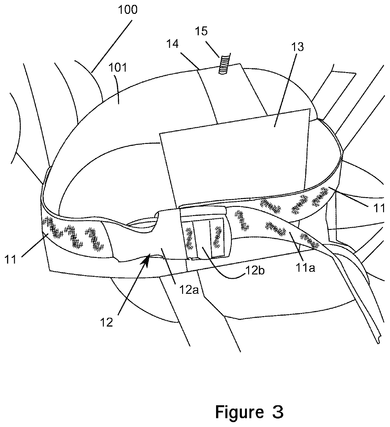 Support for electronic devices with an attachment to child seats