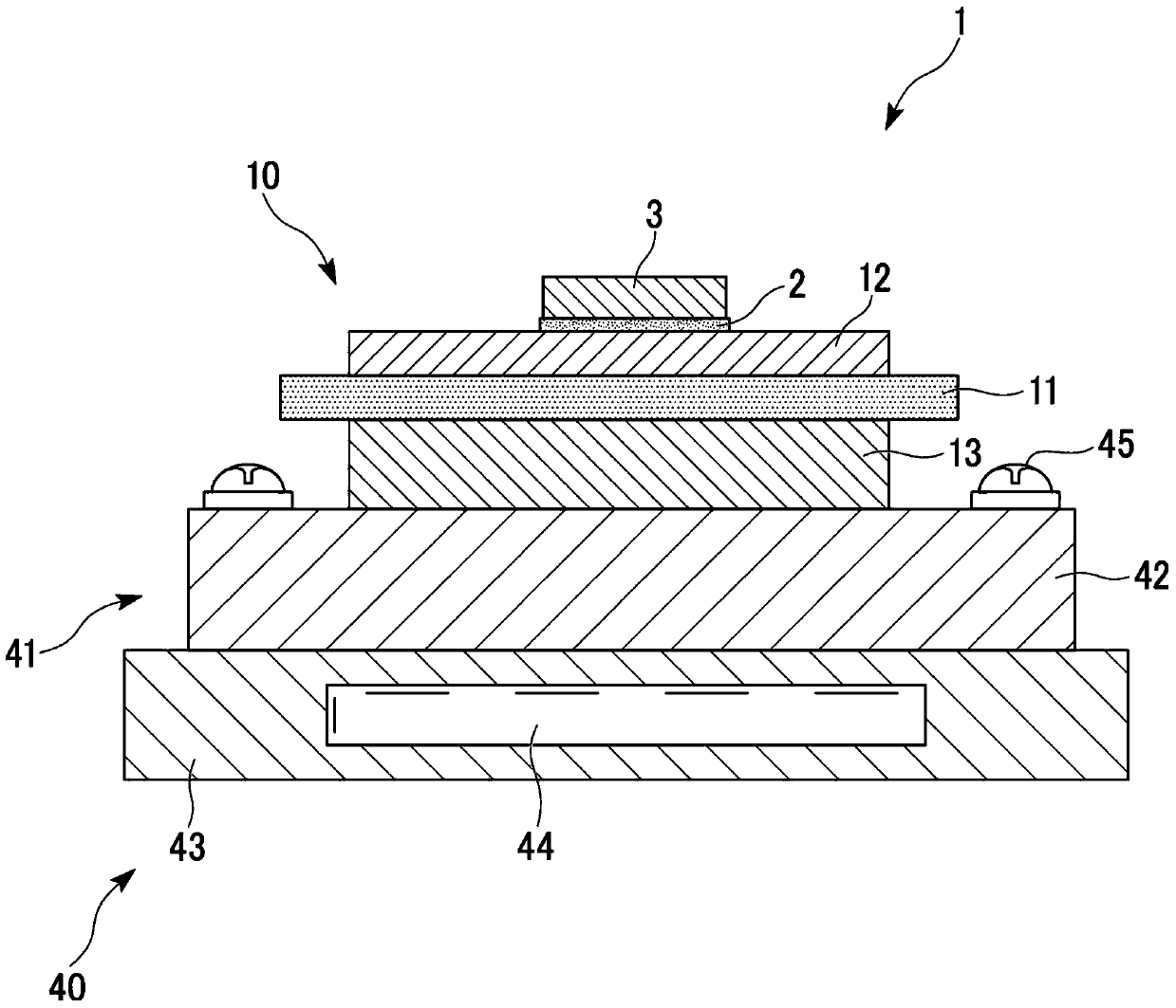 Power module substrate with heat sink, and method for producing power module substrate with heat sink