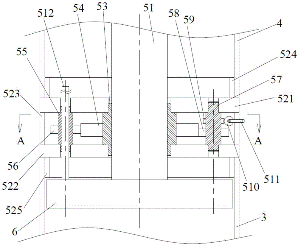 An adjustment device for a pothos cultivation implement