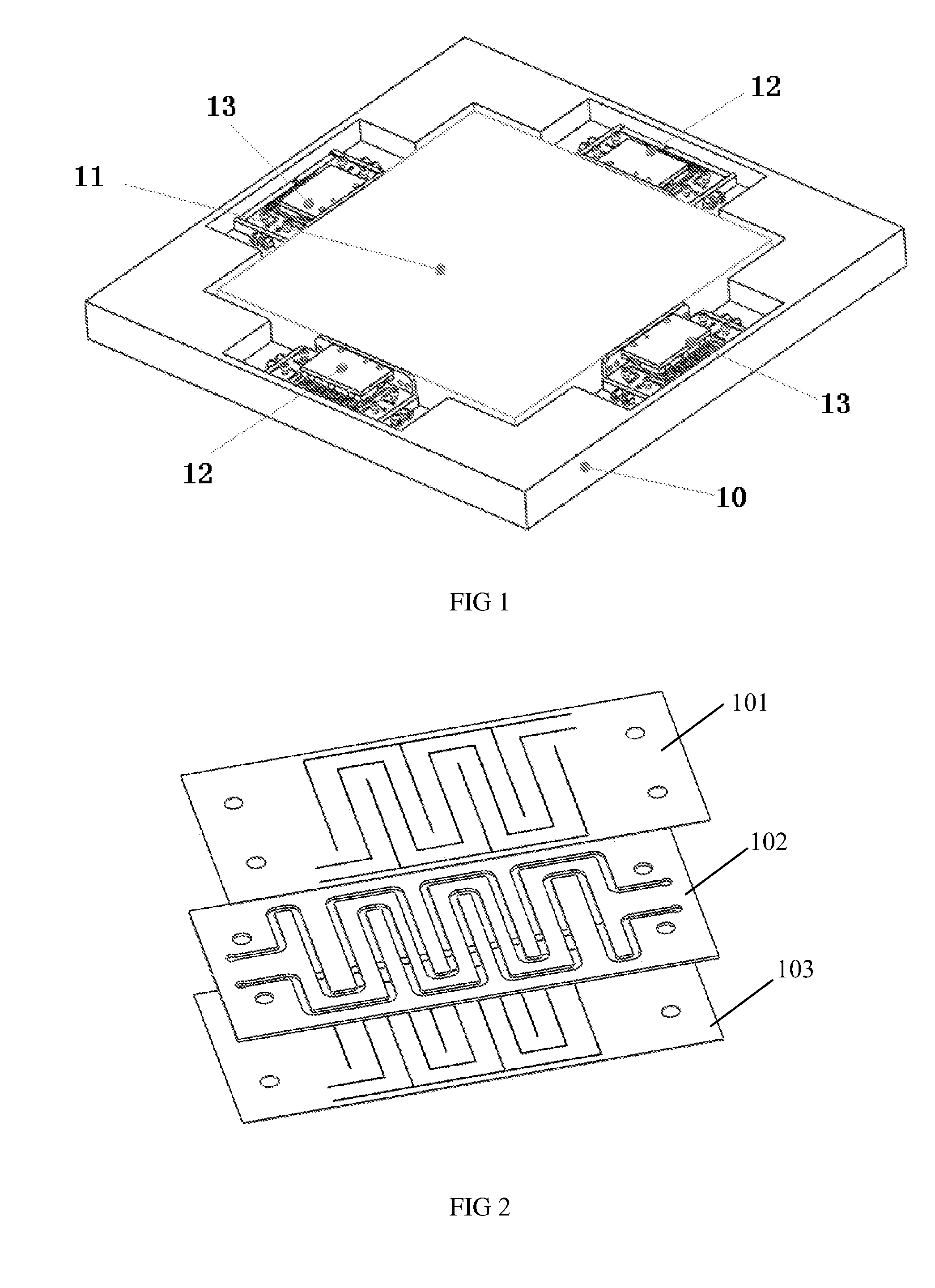 Motor cooling and eddy current suppression structure
