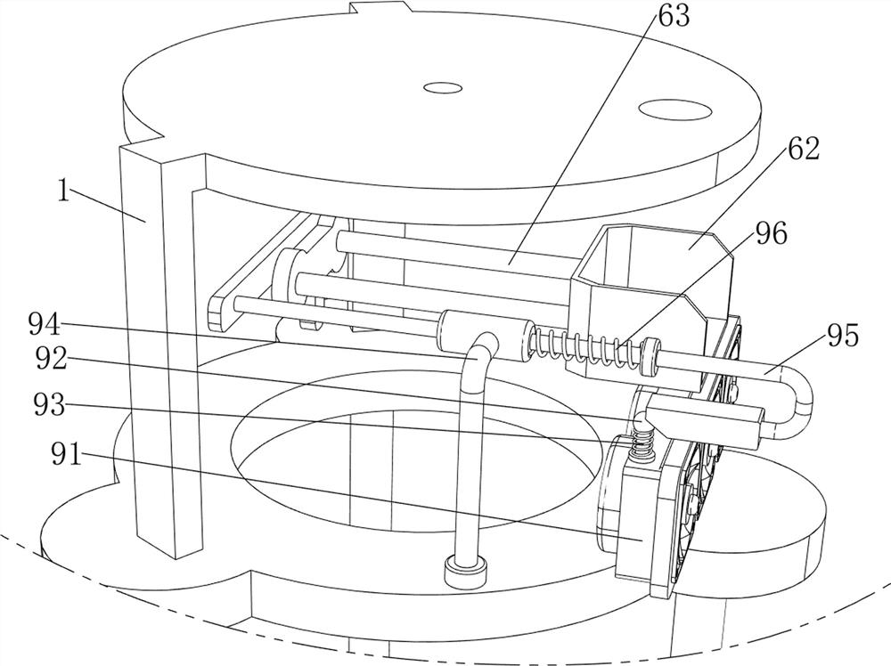 Automatic feeding equipment for aquaculture