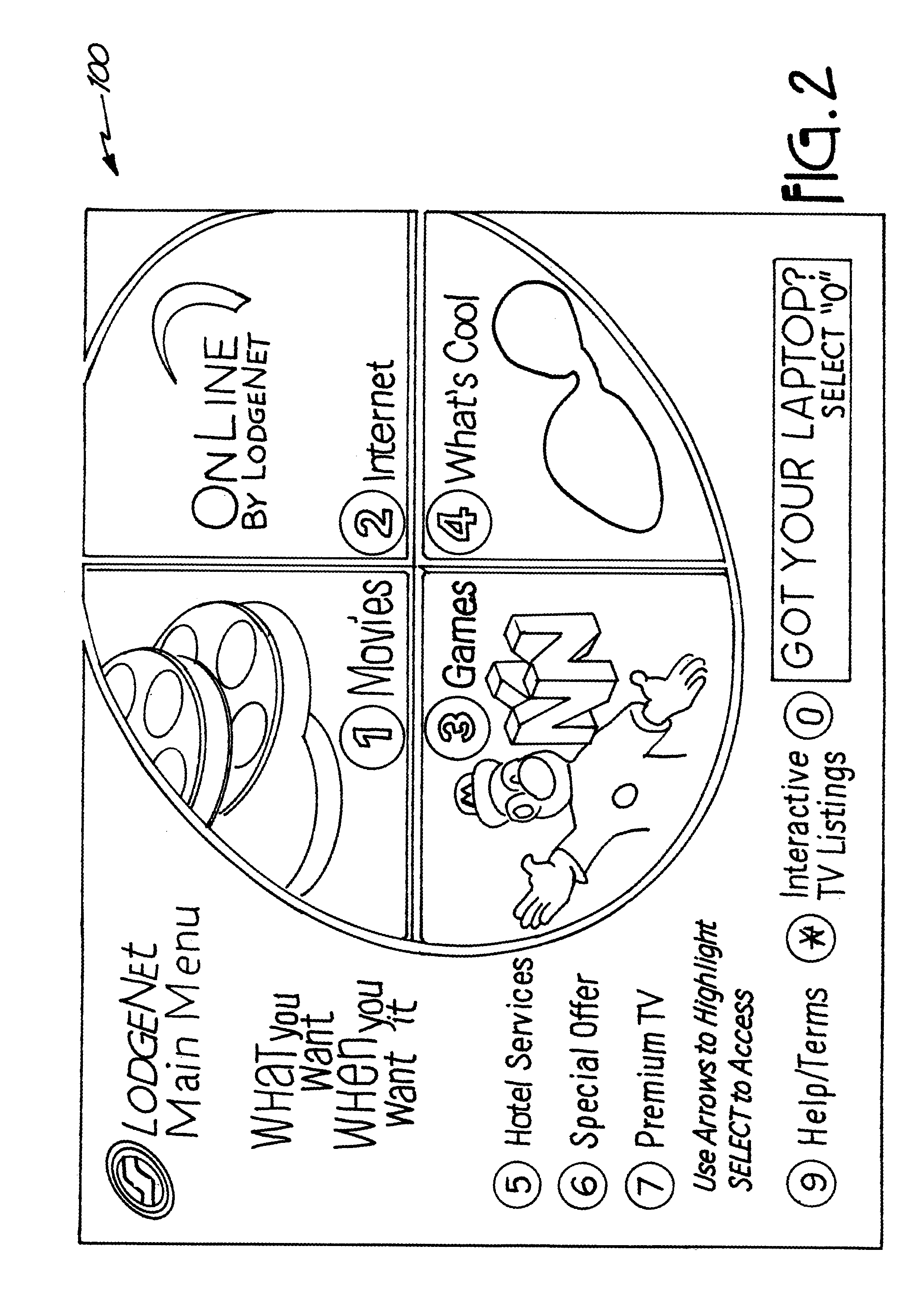Lodging entertainment system with guest-selected time shifting