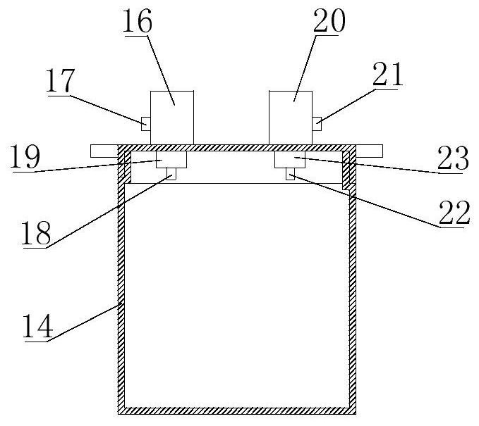 Humidifying device for ventilator