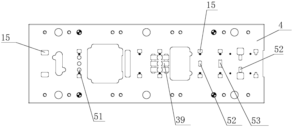 A filter bypass valve valve body processing molding mold