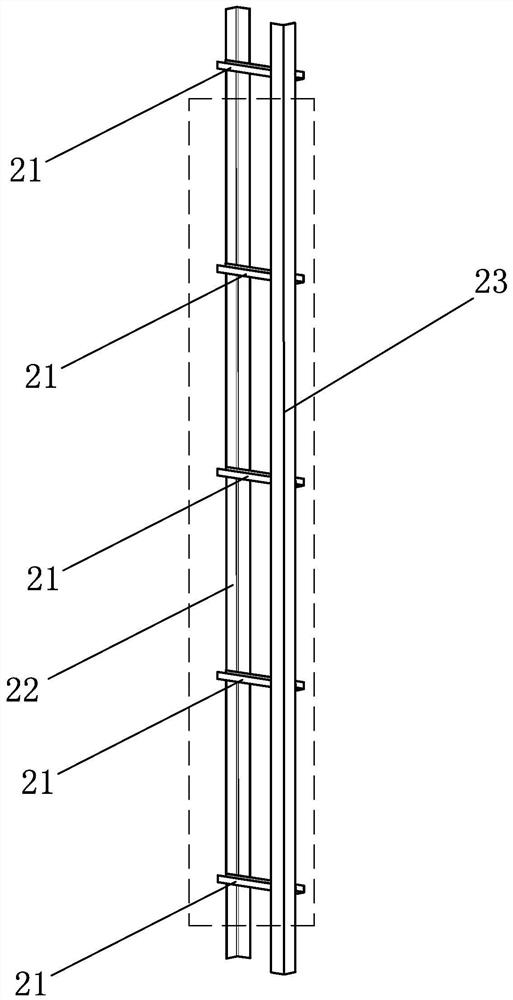 Modular partition wall and assembling method thereof