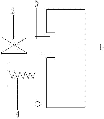 Automobile gear selection switch with controller area network (CAN) communication functions