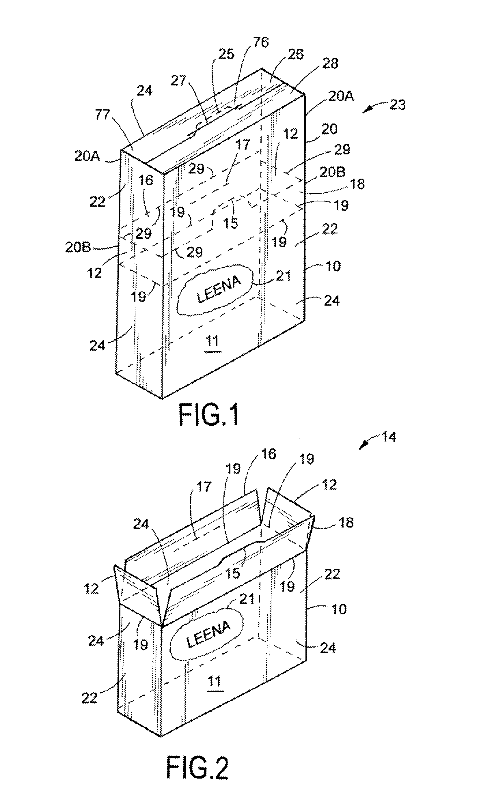 Container having a plurality of identified markings to reduce container volume during use