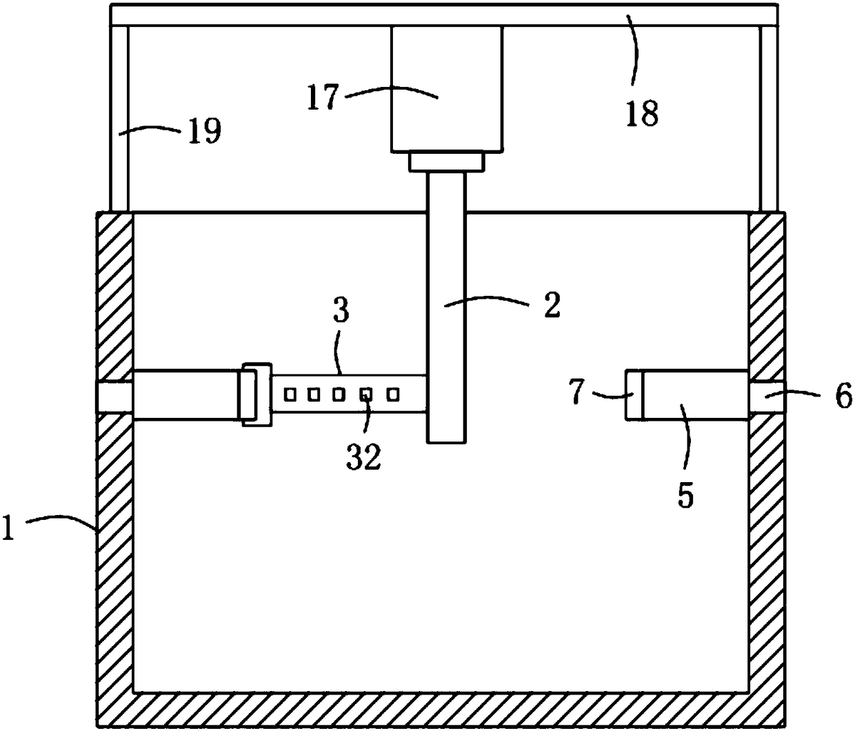 Multi-outlet type uniform liquid discharge device for RENA texturing equipment