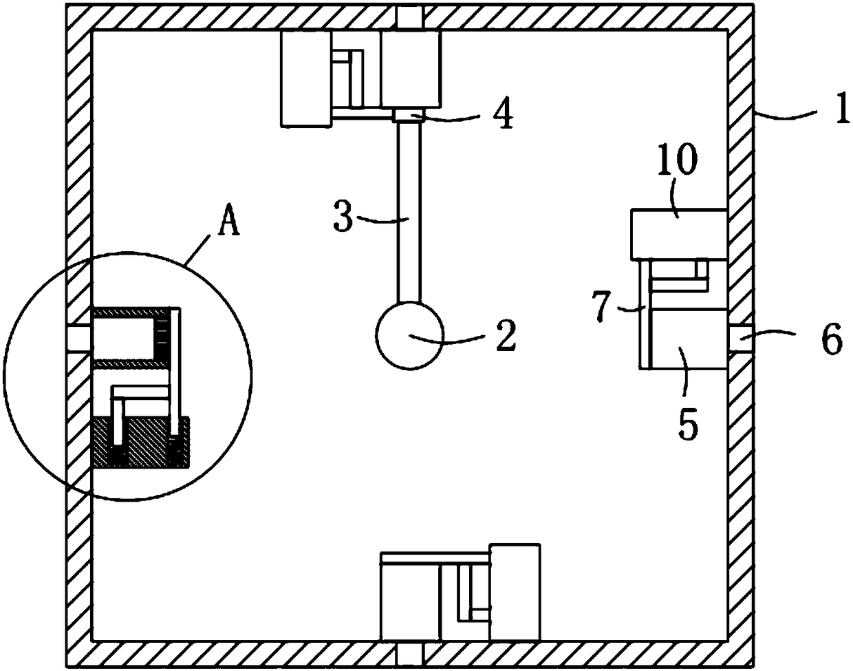 Multi-outlet type uniform liquid discharge device for RENA texturing equipment