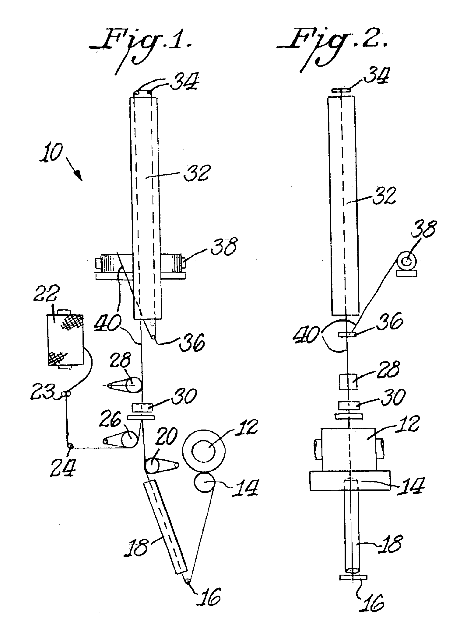 Air-jet method for producing composite elastic yarns