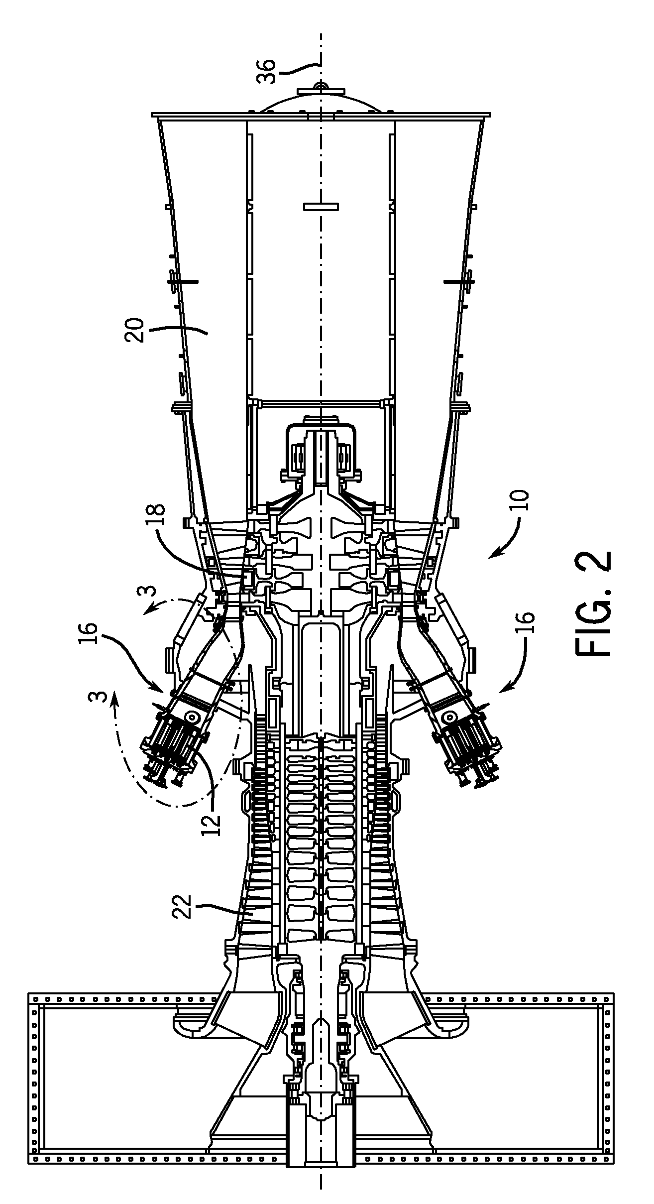 Apparatus for fuel injection in a turbine engine