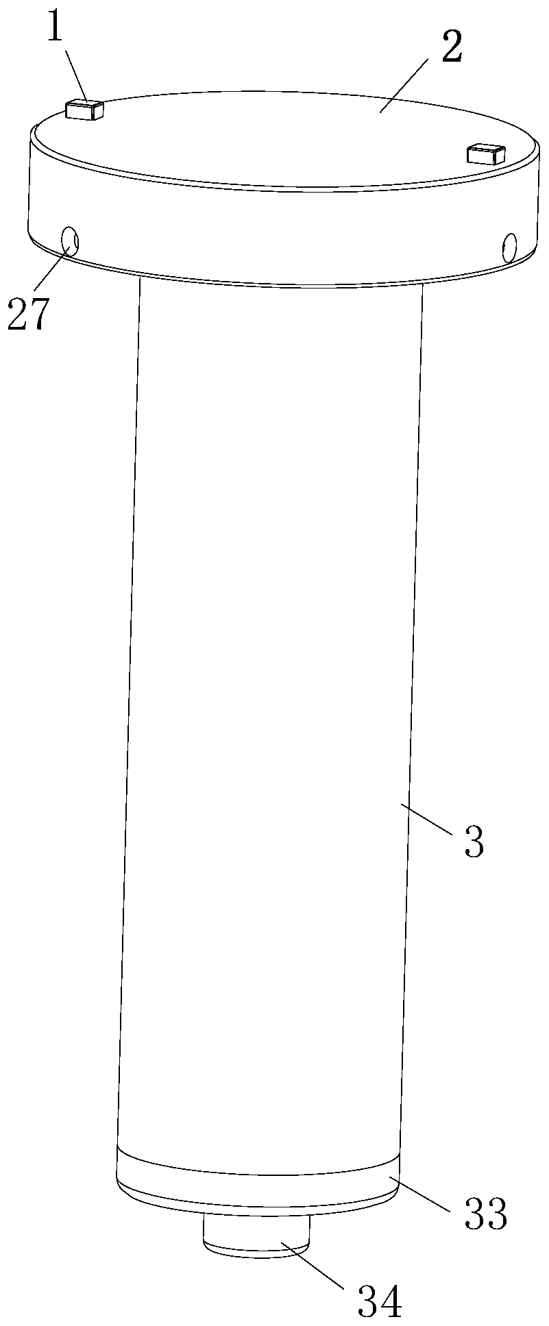 Ultrasonic detection device for automobile maintenance