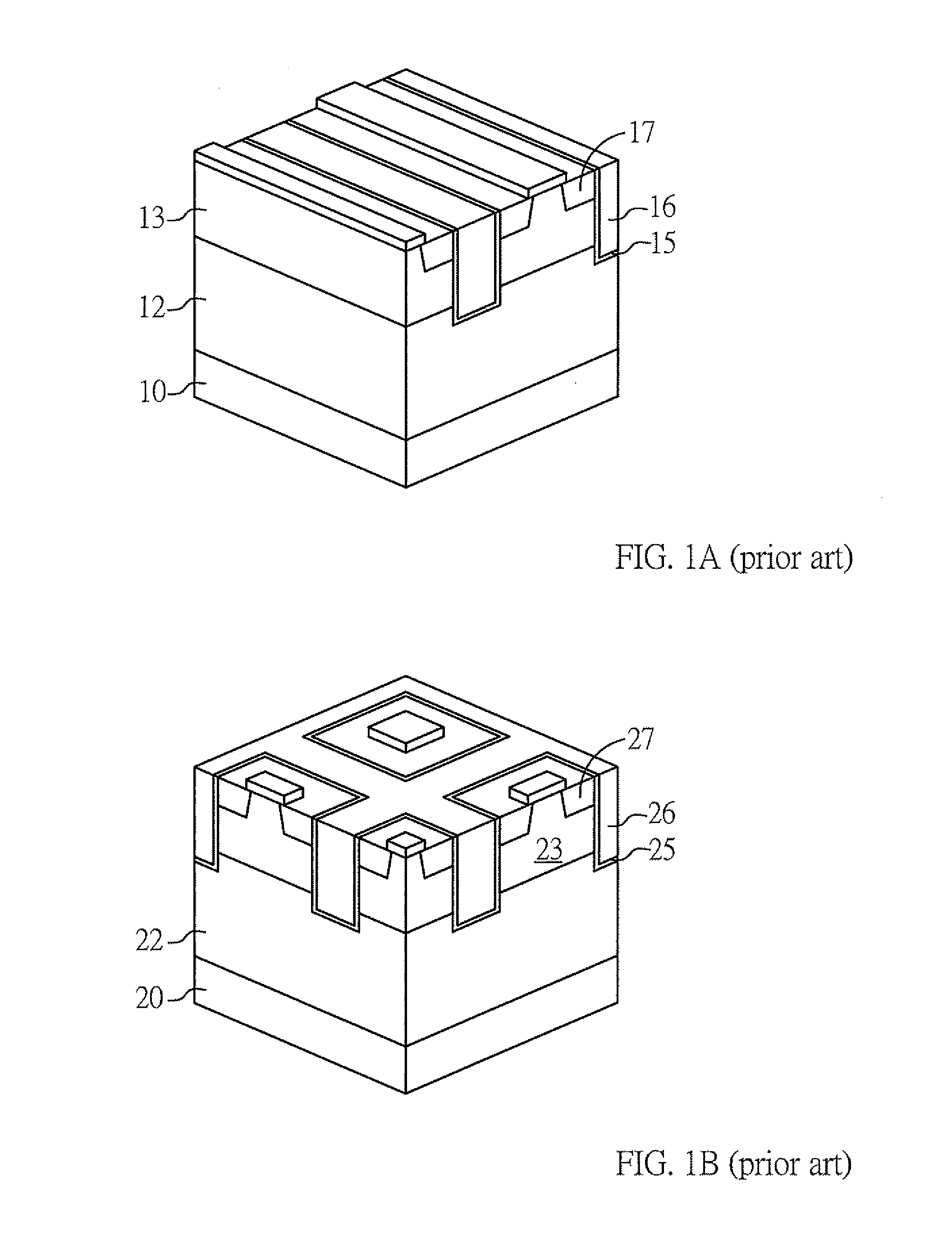 Closed cell trench power mosfet structure and method to fabricate the same