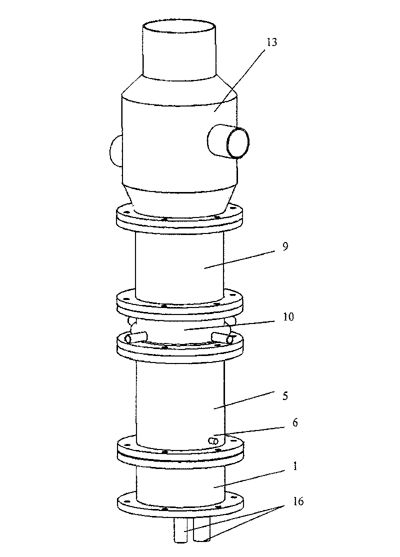 Gas fuel catalytic combustor