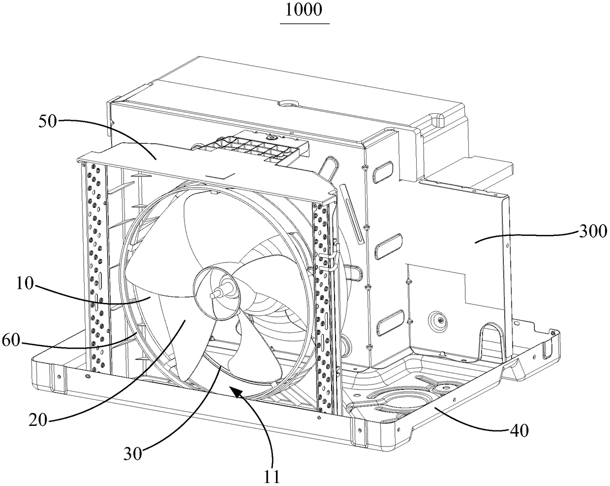 Air outlet device and air treatment device