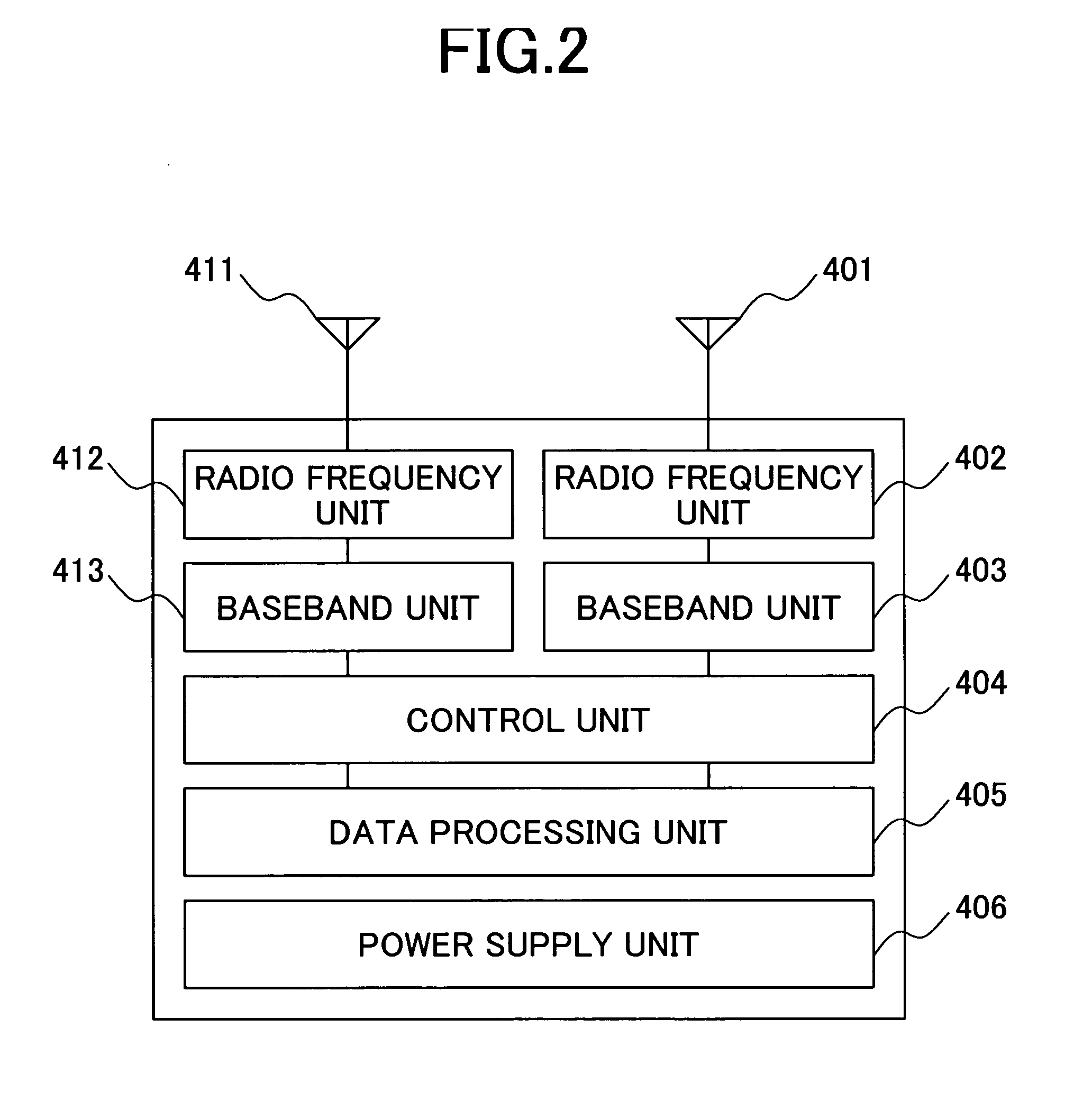 Wireless communication system for detecting location of the node