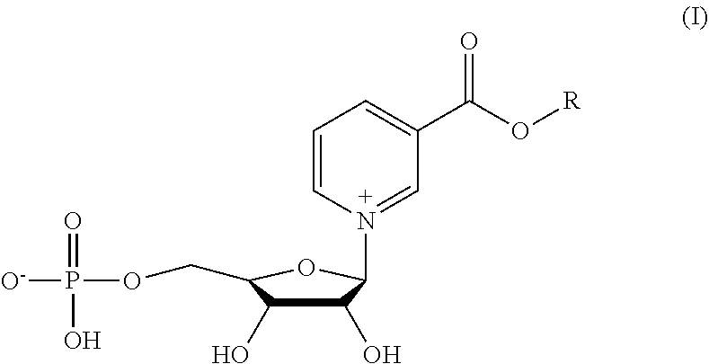 Methyl and ethyl nicotinate-riboside-5-phosphates, preparation thereof and methods of use thereof