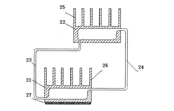 System and method for realizing cogeneration of heat conduction oil furnace by using semiconductor power generation device