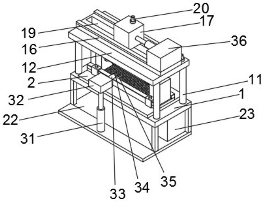 Quenching device for machining cement production equipment