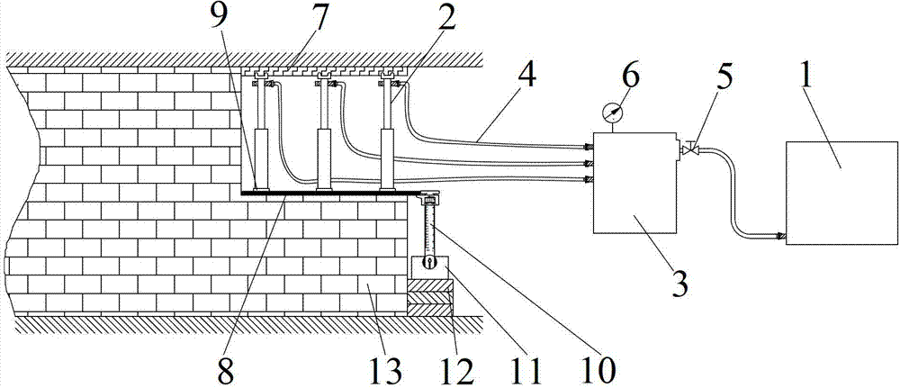 In-situ test system and method of lane filler bearing property