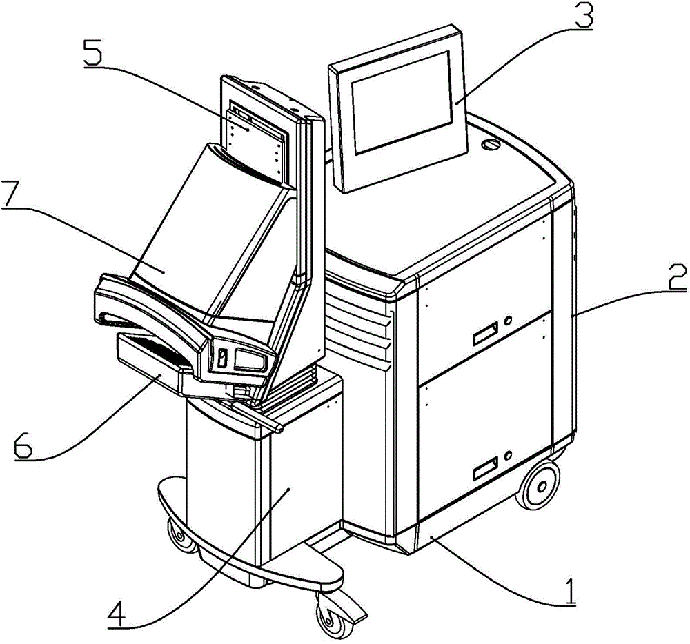 Image acquisition system for breast cancer diagnosis equipment