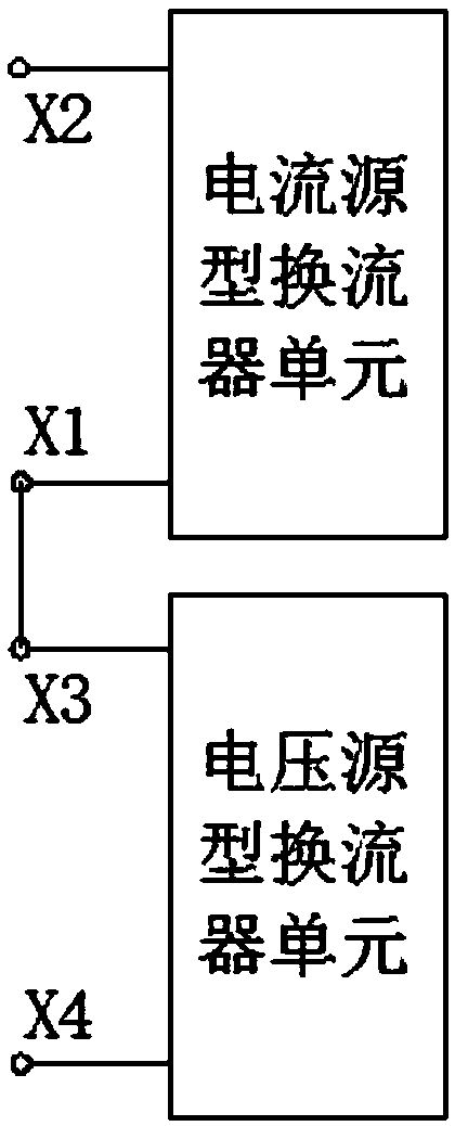 Hybrid DC transmission system voltage source type inverter online exit method and device