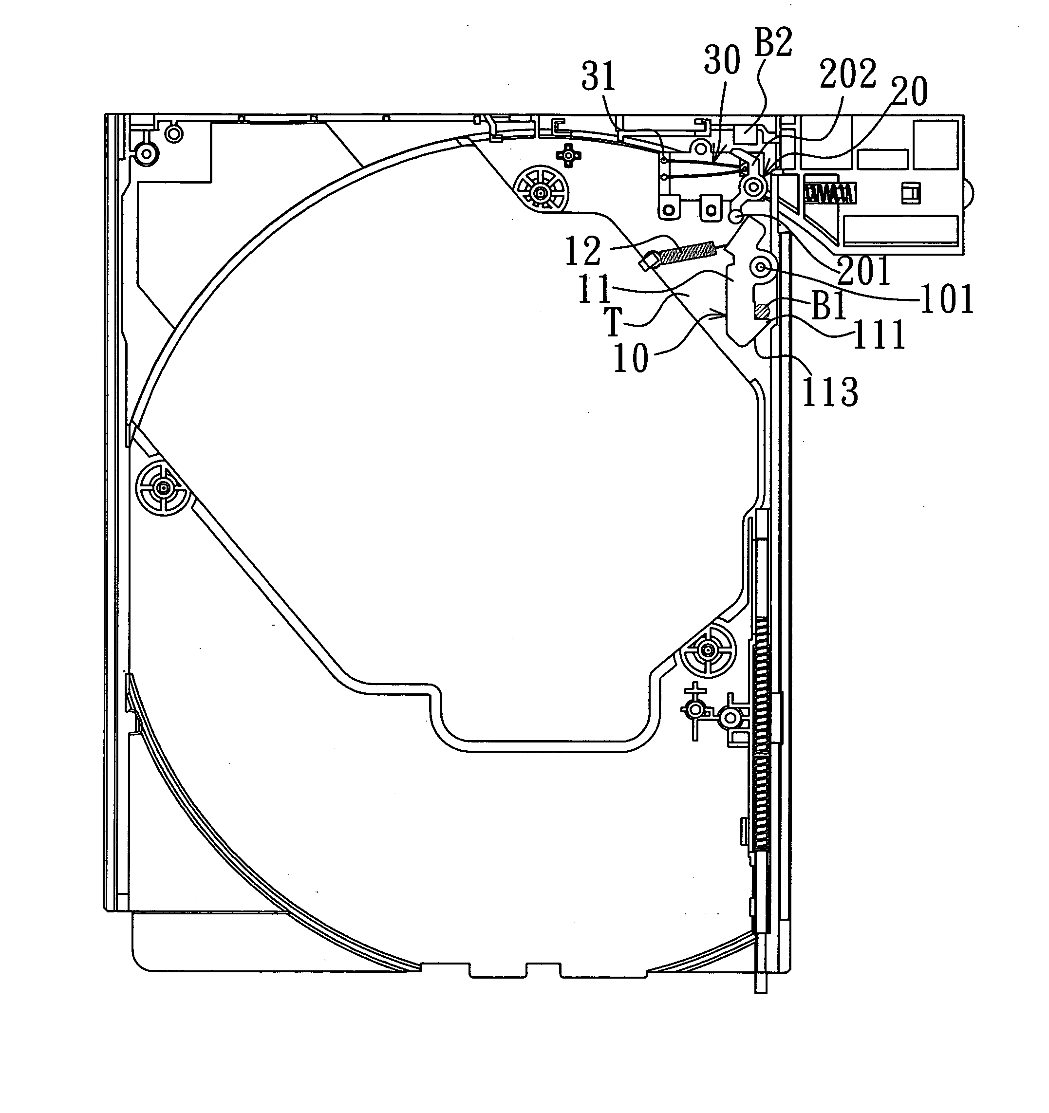 Tray locking device for optical disc drive
