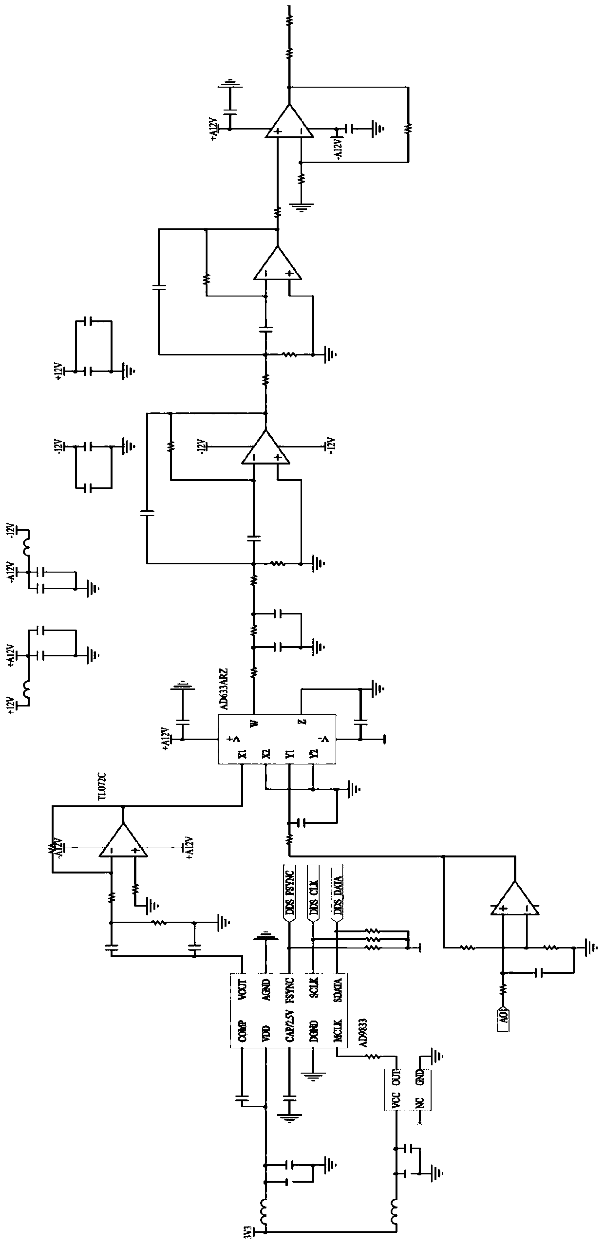 Periodically operated deep tumor electric field treatment device