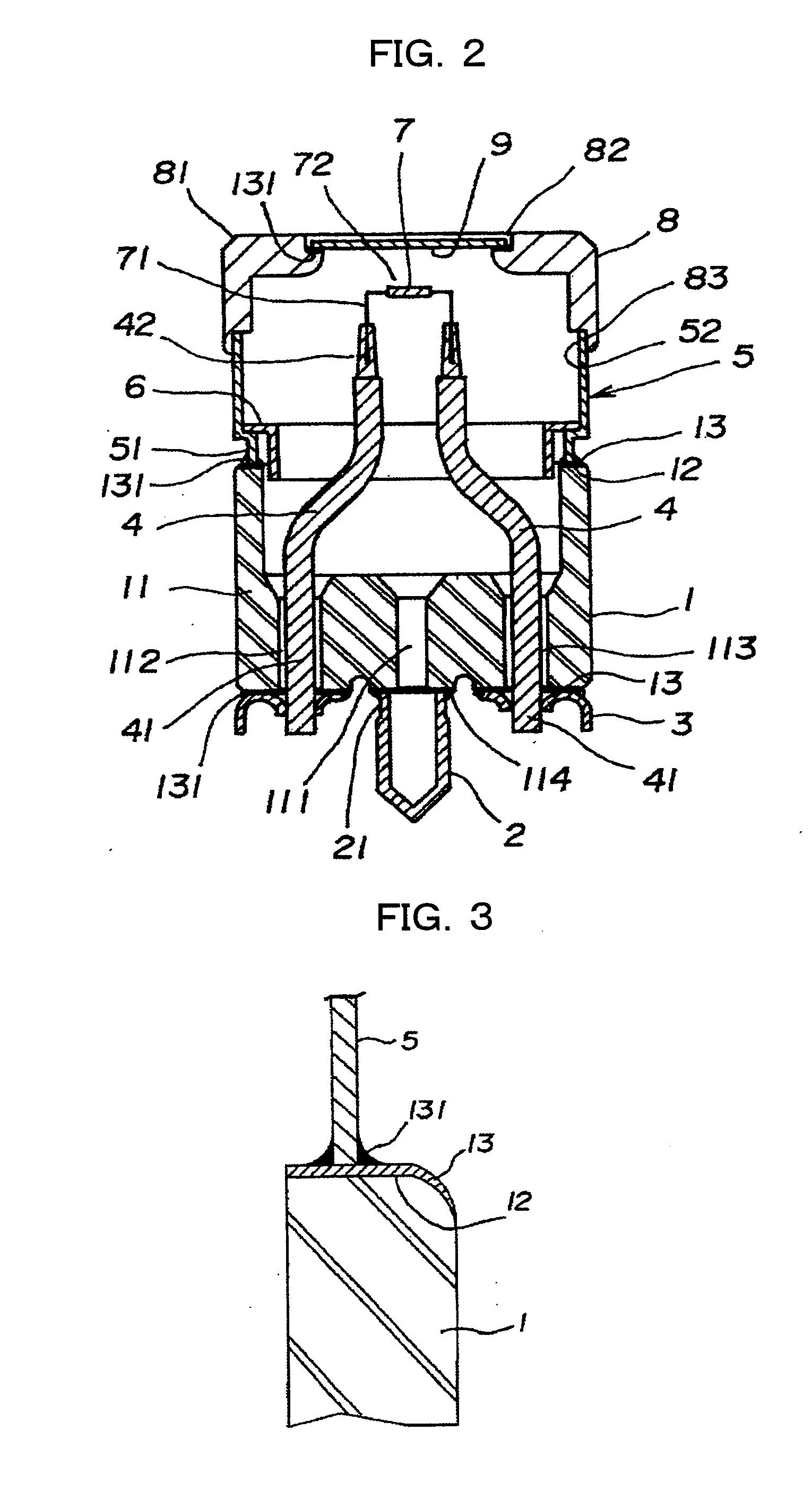 Transmission type x-ray tube and manufacturing method thereof