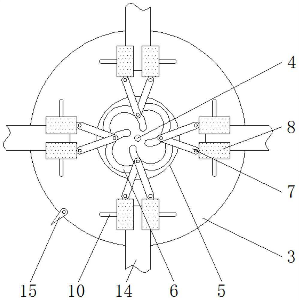 Tubular workpiece multi-direction synchronous positioning mechanism for robot welding