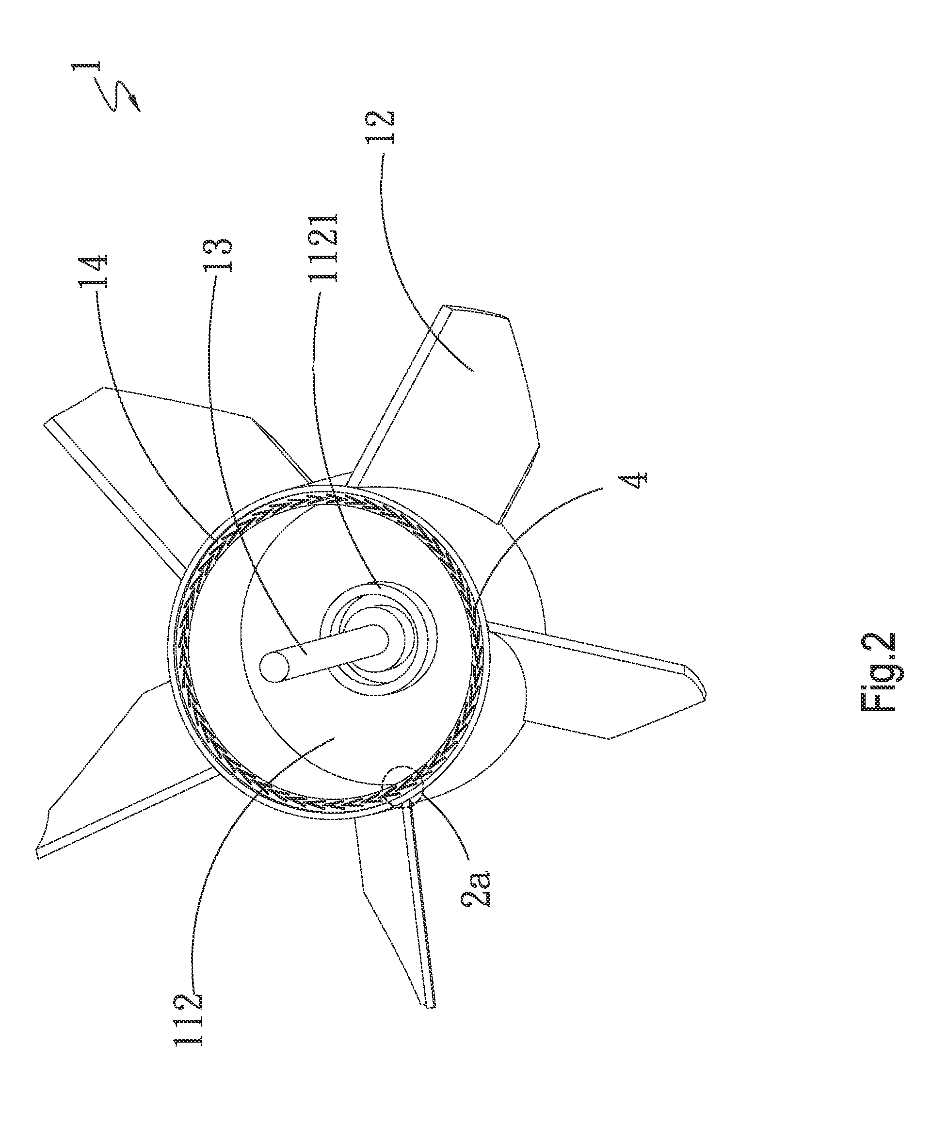 Fan with pressurizing structure